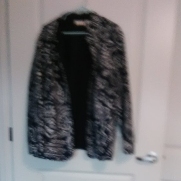 Alfred Dunner Jackets & Blazers - Bomber long sleeve jacket